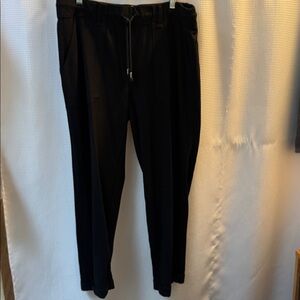 Democracy Ableisure High Rise Patch Pocket Utility Roll Cuff Drawstring Pants